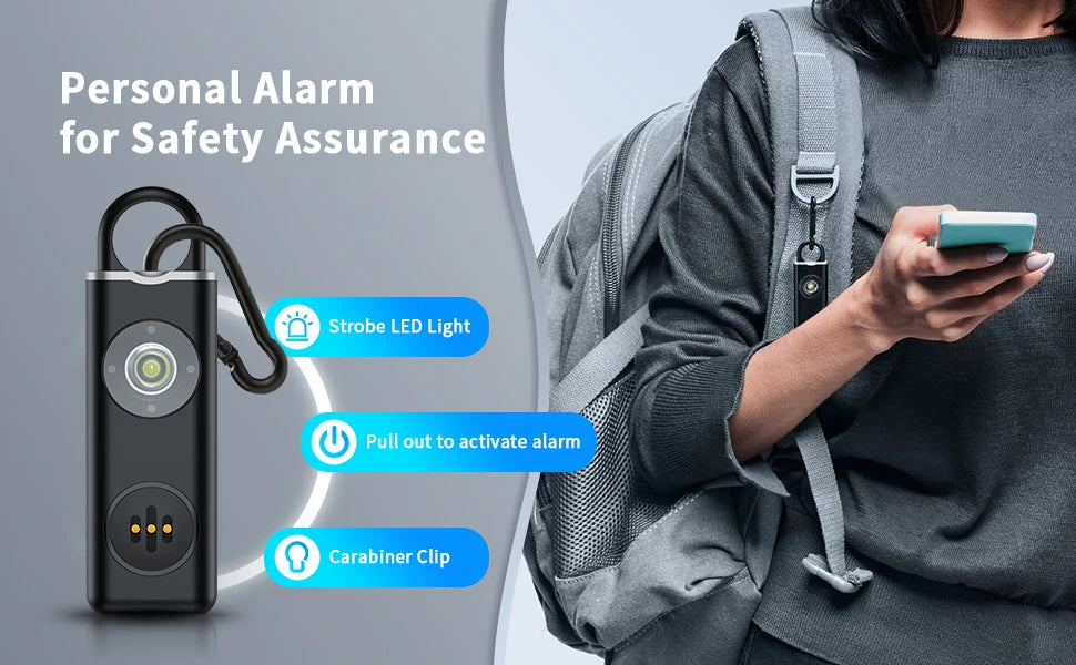 Aveya Personal Safety Alarm — Confidence You Can Carry
